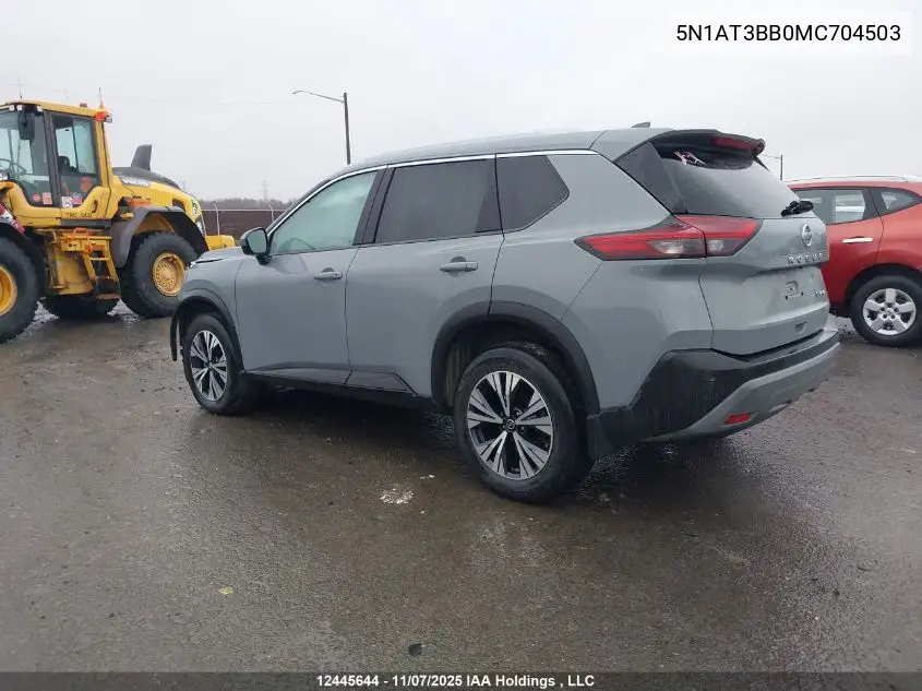 5N1AT3BB0MC704503 2021 Nissan Rogue