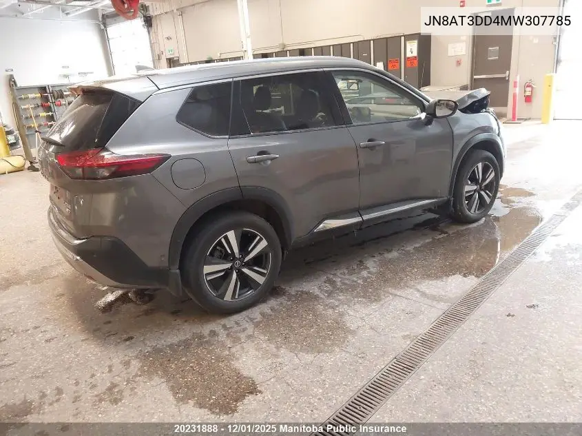 JN8AT3DD4MW307785 2021 Nissan Rogue Platinum
