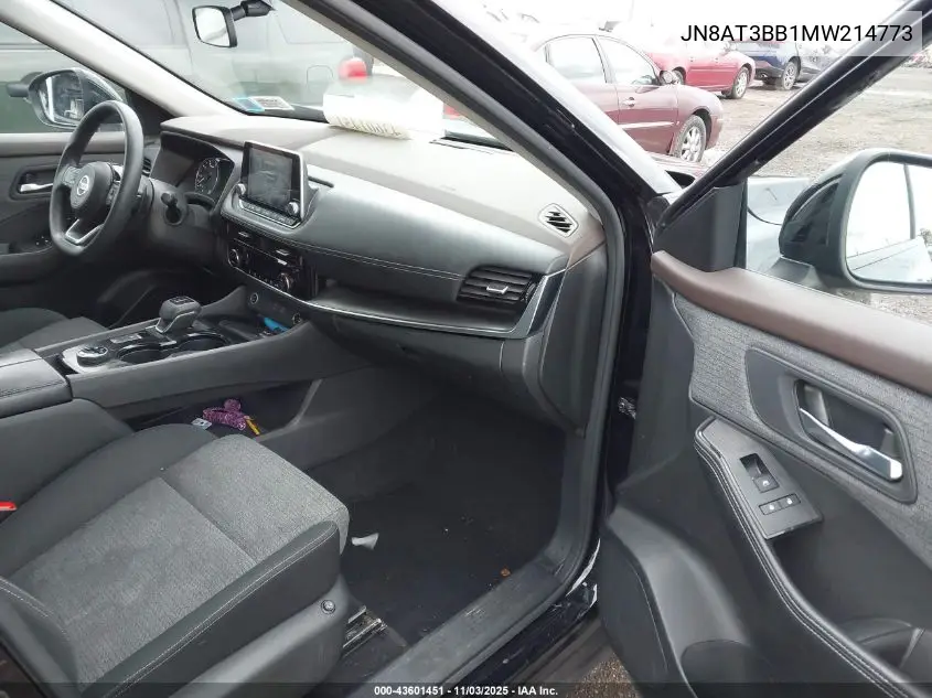 JN8AT3BB1MW214773 2021 Nissan Rogue Sv Intelligent Awd