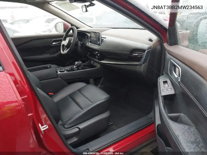 JN8AT3BB2MW234563 2021 Nissan Rogue Sv Intelligent Awd