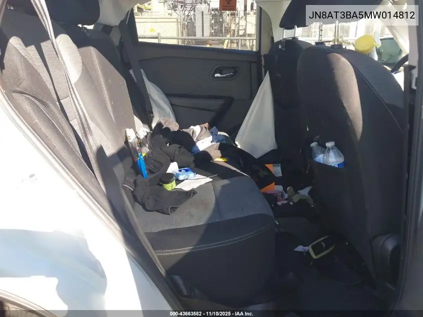 JN8AT3BA5MW014812 2021 Nissan Rogue Sv Fwd