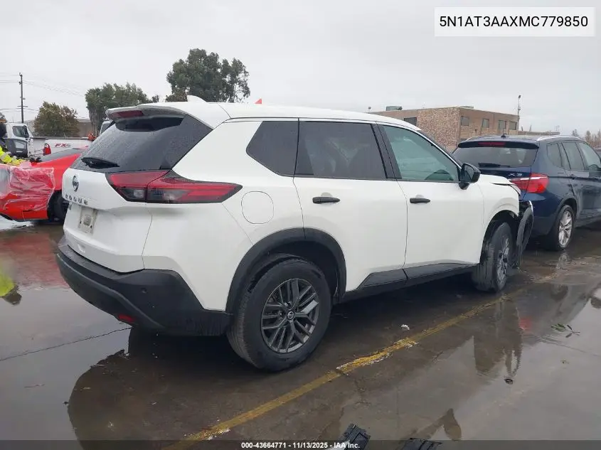 5N1AT3AAXMC779850 2021 Nissan Rogue S Fwd