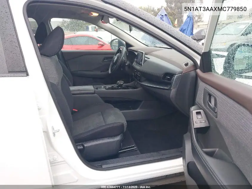 5N1AT3AAXMC779850 2021 Nissan Rogue S Fwd