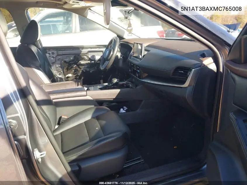 5N1AT3BAXMC765008 2021 Nissan Rogue Sv Fwd