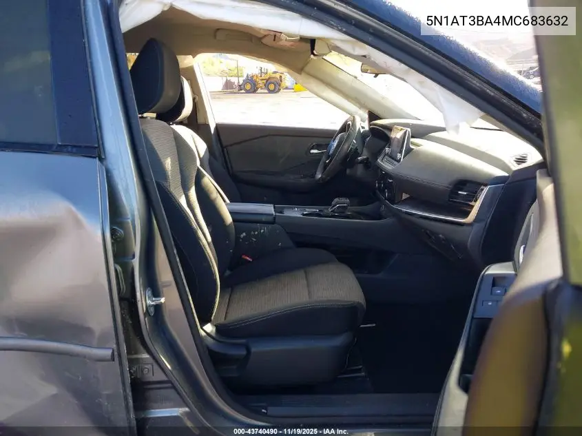 5N1AT3BA4MC683632 2021 Nissan Rogue Sv Fwd