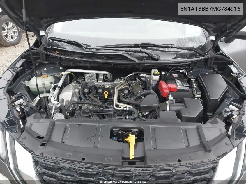 5N1AT3BB7MC784916 2021 Nissan Rogue Sv Intelligent Awd