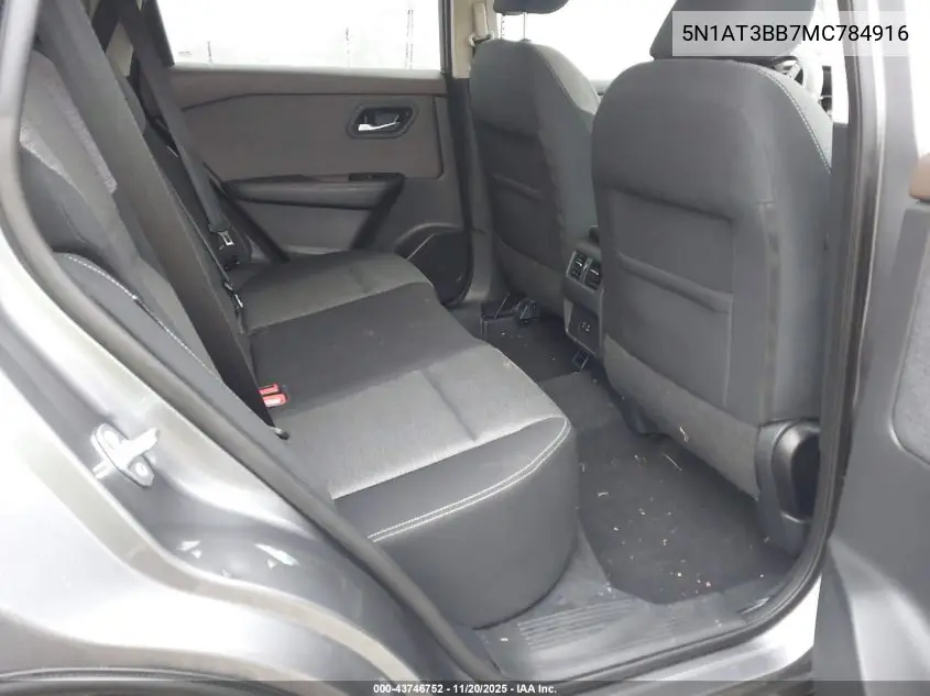 5N1AT3BB7MC784916 2021 Nissan Rogue Sv Intelligent Awd