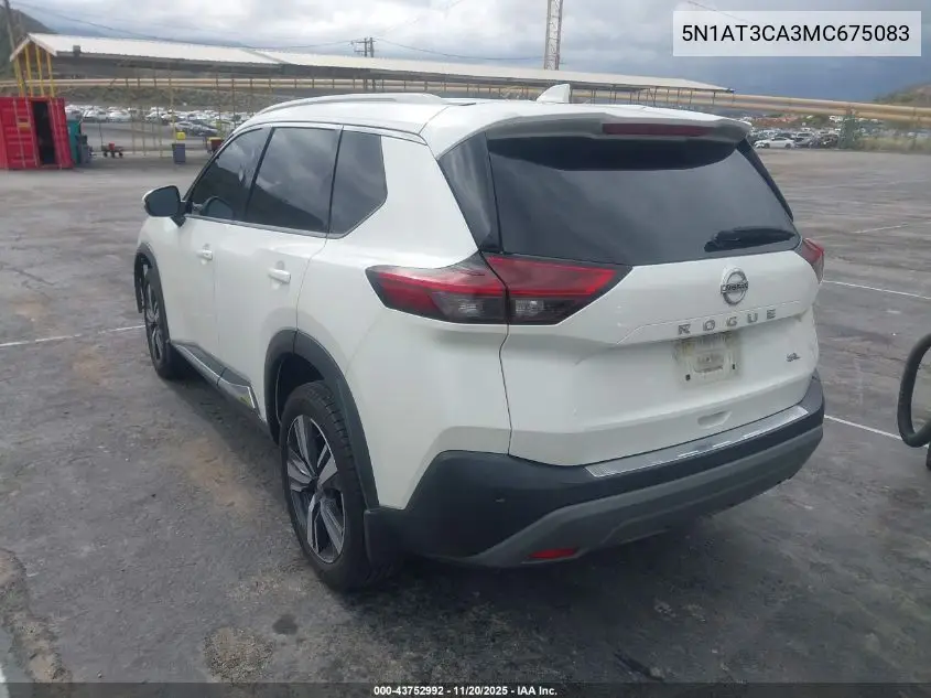 5N1AT3CA3MC675083 2021 Nissan Rogue Sl Fwd