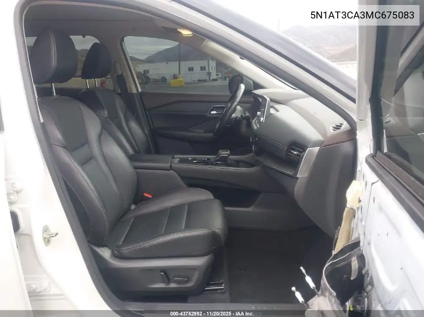 5N1AT3CA3MC675083 2021 Nissan Rogue Sl Fwd