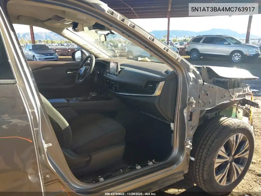 5N1AT3BA4MC763917 2021 Nissan Rogue Sv Fwd