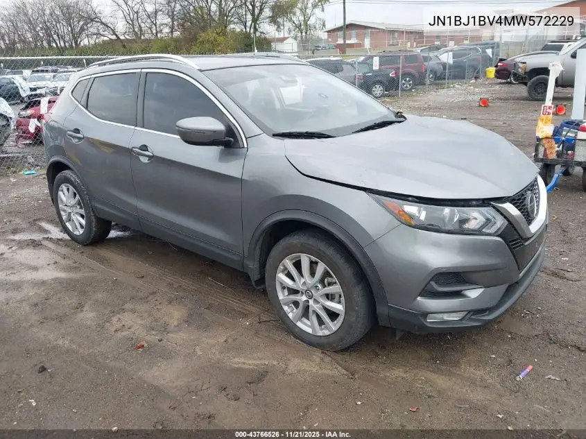 JN1BJ1BV4MW572229 2021 Nissan Rogue Sport Sv Fwd Xtronic Cvt