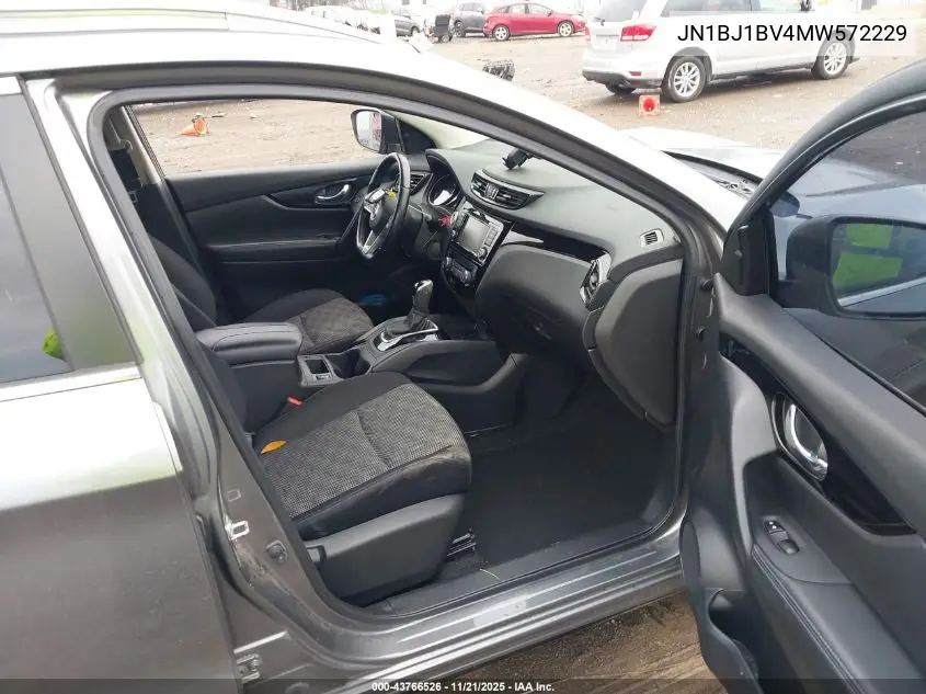 JN1BJ1BV4MW572229 2021 Nissan Rogue Sport Sv Fwd Xtronic Cvt