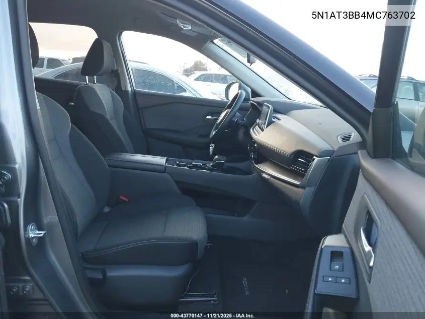 5N1AT3BB4MC763702 2021 Nissan Rogue Sv Intelligent Awd