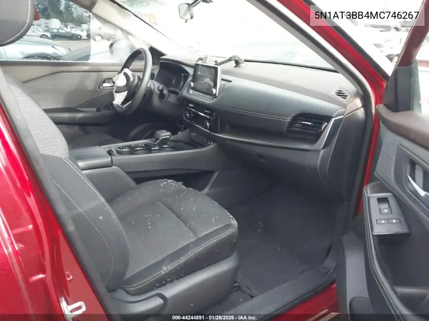 5N1AT3BB4MC746267 2021 Nissan Rogue Sv Intelligent Awd