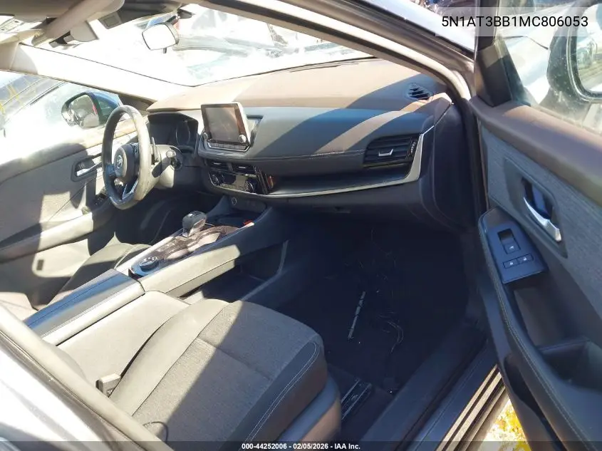 5N1AT3BB1MC806053 2021 Nissan Rogue Sv Intelligent Awd