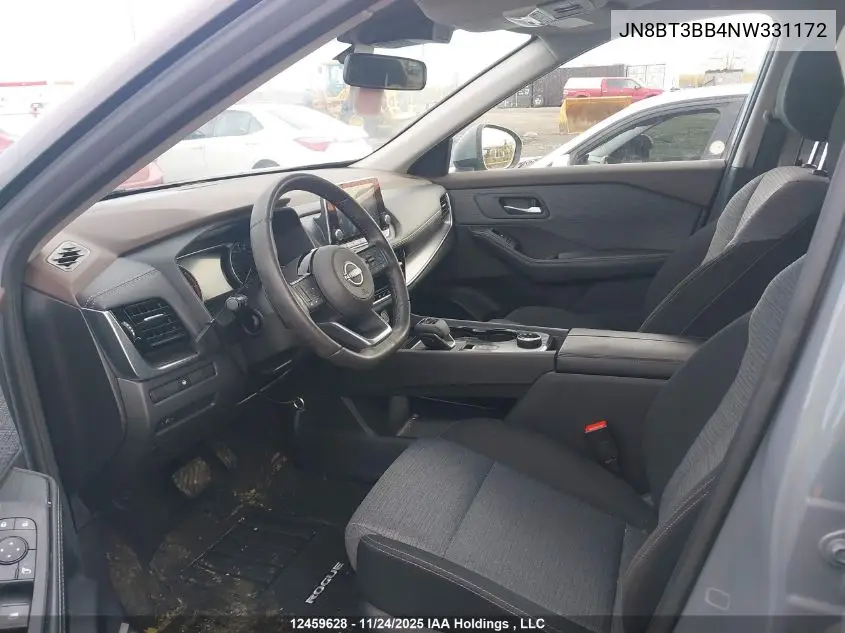 JN8BT3BB4NW331172 2022 Nissan Rogue