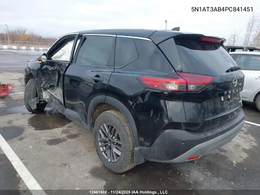 5N1AT3AB4PC841451 2023 Nissan Rogue S