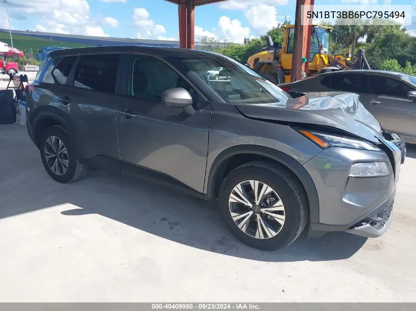 2023 Nissan Rogue Sv Intelligent Awd VIN: 5N1BT3BB6PC795494 Lot: 40409980