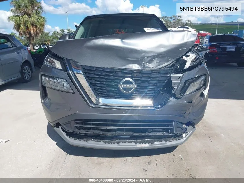 2023 Nissan Rogue Sv Intelligent Awd VIN: 5N1BT3BB6PC795494 Lot: 40409980