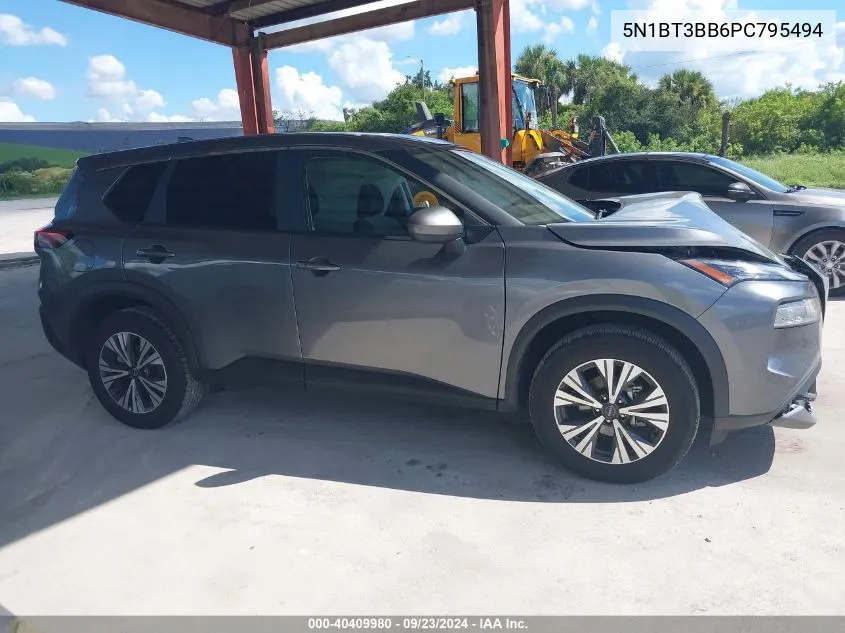 2023 Nissan Rogue Sv Intelligent Awd VIN: 5N1BT3BB6PC795494 Lot: 40409980