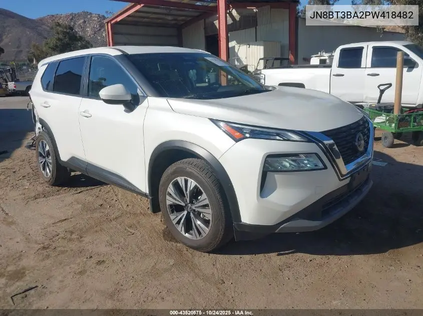 JN8BT3BA2PW418482 2023 Nissan Rogue Sv Fwd