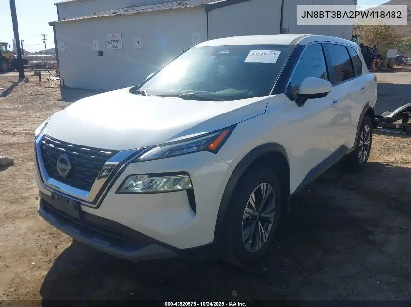 JN8BT3BA2PW418482 2023 Nissan Rogue Sv Fwd