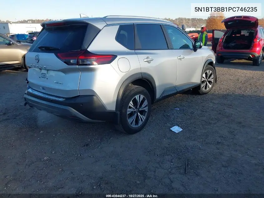 5N1BT3BB1PC746235 2023 Nissan Rogue Sv Intelligent Awd