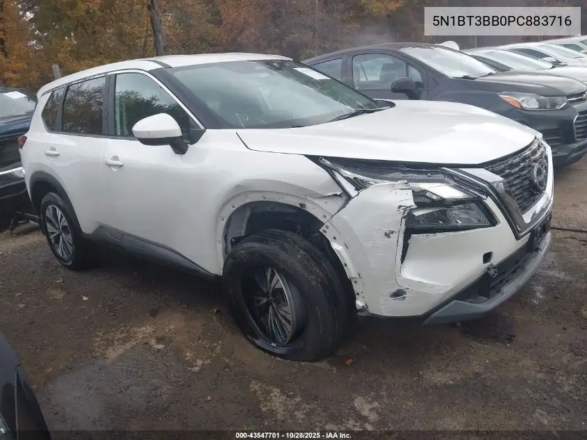 5N1BT3BB0PC883716 2023 Nissan Rogue Sv Intelligent Awd