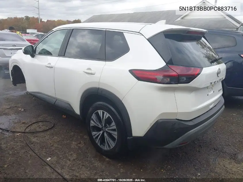 5N1BT3BB0PC883716 2023 Nissan Rogue Sv Intelligent Awd