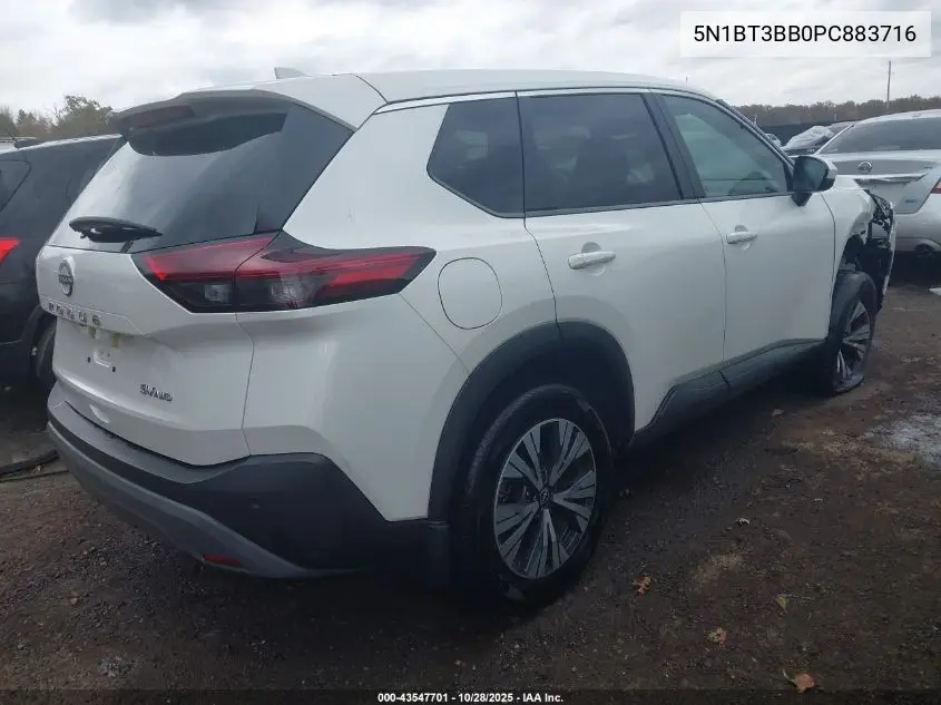 5N1BT3BB0PC883716 2023 Nissan Rogue Sv Intelligent Awd