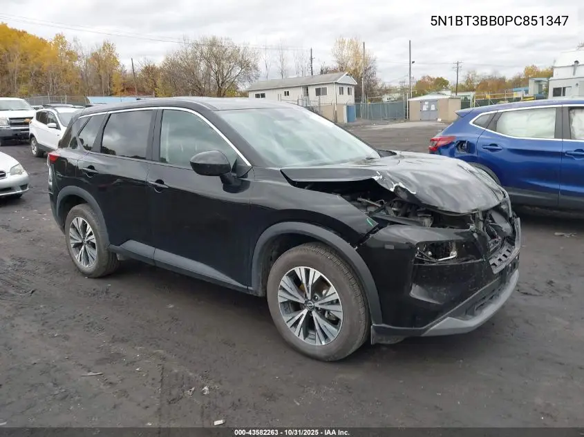 5N1BT3BB0PC851347 2023 Nissan Rogue Sv Intelligent Awd