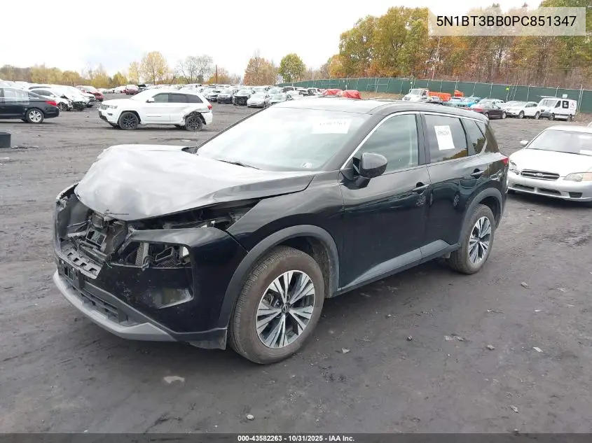 5N1BT3BB0PC851347 2023 Nissan Rogue Sv Intelligent Awd