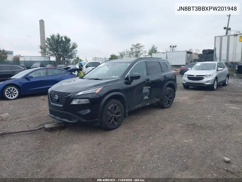 JN8BT3BBXPW201948 2023 Nissan Rogue Sv Intelligent Awd