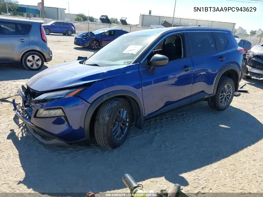5N1BT3AA9PC943629 2023 Nissan Rogue S Fwd