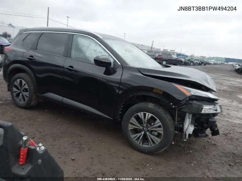 JN8BT3BB1PW494204 2023 Nissan Rogue Sv Intelligent Awd