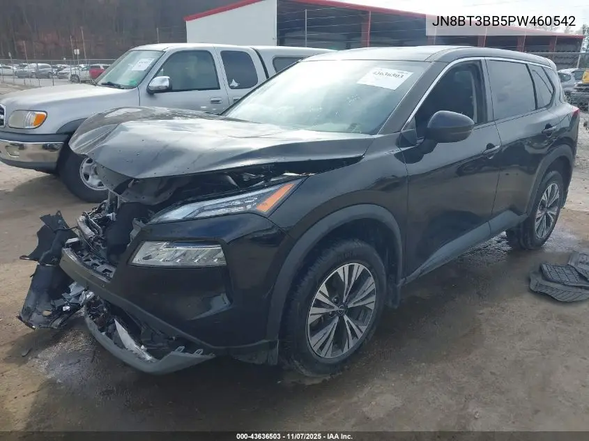 JN8BT3BB5PW460542 2023 Nissan Rogue Sv Intelligent Awd