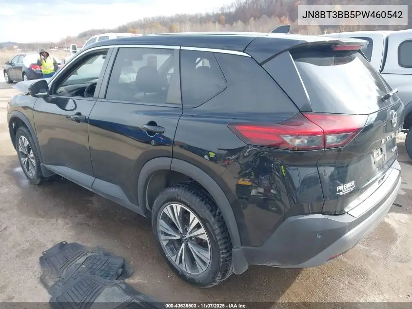 JN8BT3BB5PW460542 2023 Nissan Rogue Sv Intelligent Awd