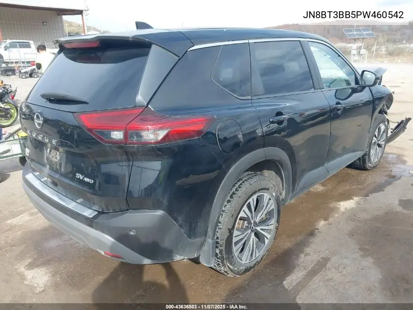 JN8BT3BB5PW460542 2023 Nissan Rogue Sv Intelligent Awd