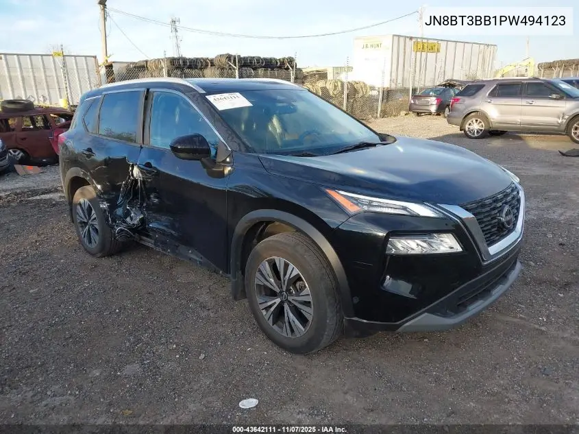 JN8BT3BB1PW494123 2023 Nissan Rogue Sv Intelligent Awd