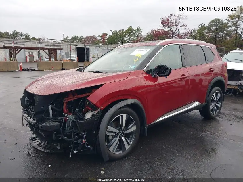 5N1BT3CB9PC910328 2023 Nissan Rogue Sl Intelligent Awd