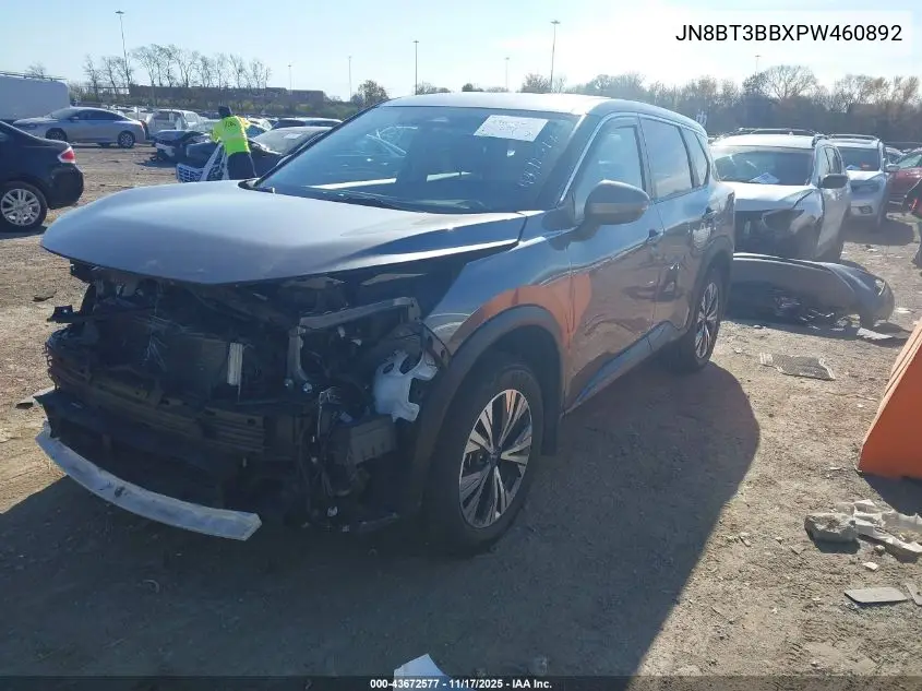 JN8BT3BBXPW460892 2023 Nissan Rogue Sv Intelligent Awd