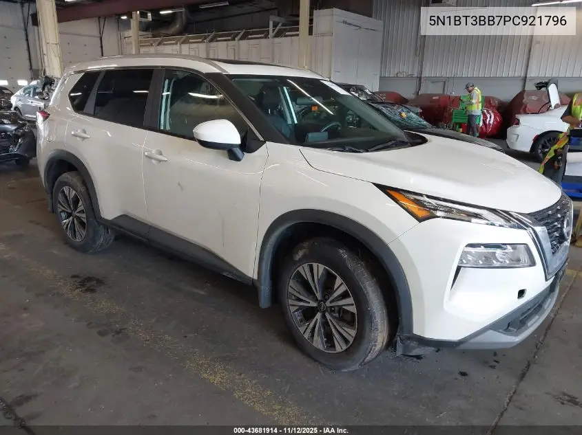 5N1BT3BB7PC921796 2023 Nissan Rogue Sv Intelligent Awd