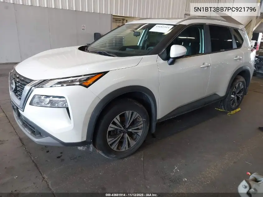5N1BT3BB7PC921796 2023 Nissan Rogue Sv Intelligent Awd