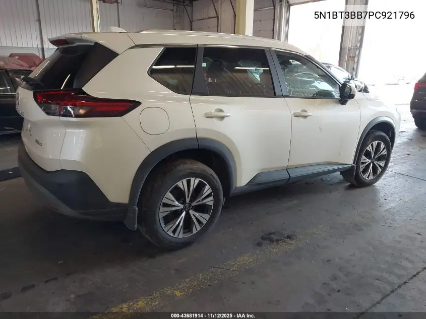 5N1BT3BB7PC921796 2023 Nissan Rogue Sv Intelligent Awd