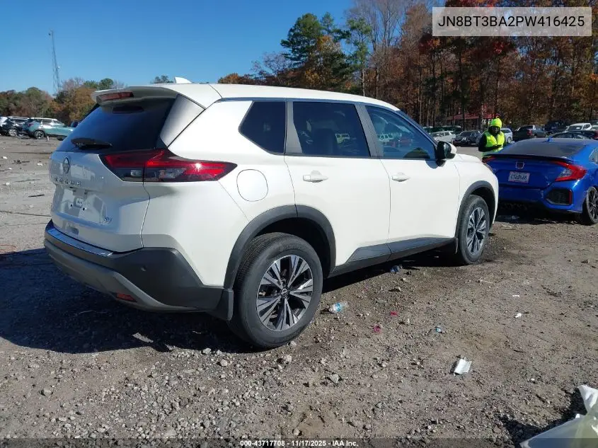 JN8BT3BA2PW416425 2023 Nissan Rogue Sv Fwd