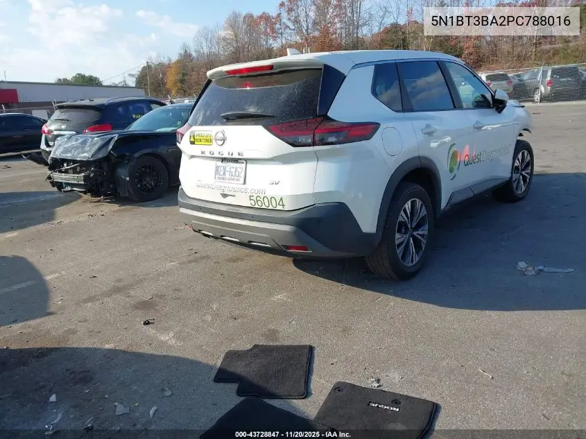 5N1BT3BA2PC788016 2023 Nissan Rogue Sv Fwd