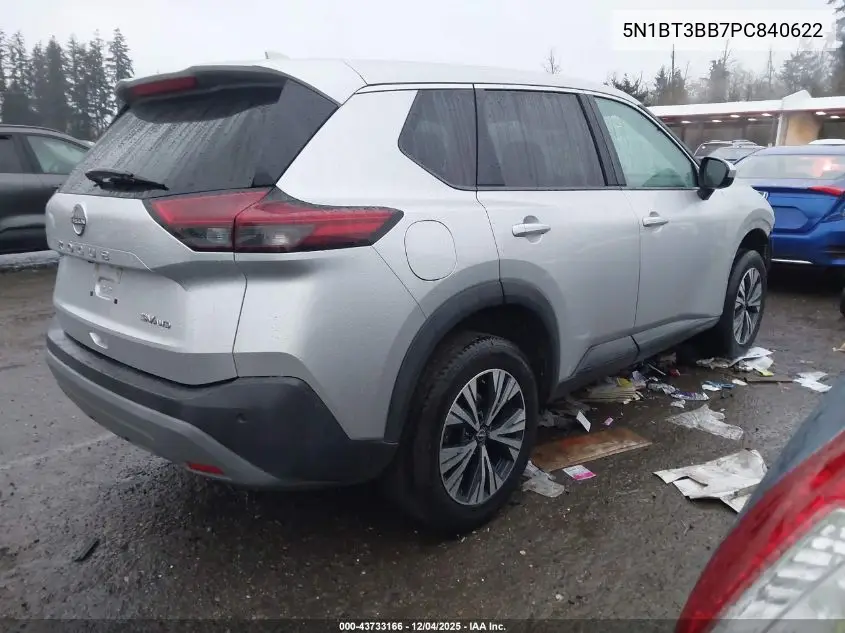 5N1BT3BB7PC840622 2023 Nissan Rogue Sv Intelligent Awd
