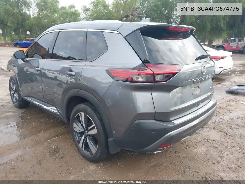 5N1BT3CA4PC674775 2023 Nissan Rogue Sl Fwd