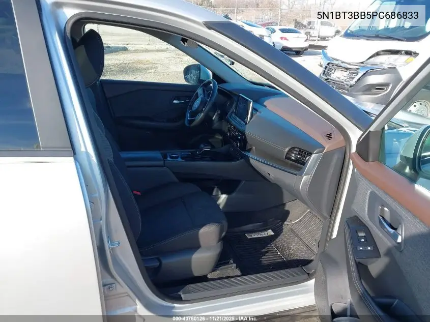 5N1BT3BB5PC686833 2023 Nissan Rogue Sv Intelligent Awd