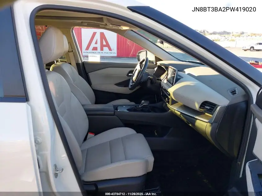 JN8BT3BA2PW419020 2023 Nissan Rogue Sv Fwd